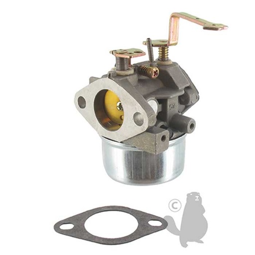 [640023] Carburateur adaptable TECUMSEH pour HM80 HM100. Remplace origine 640023 640051 640140 1640152 6, 5208099, 640051, 640140, 1640152, 520-8099, 640152A.