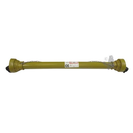 [692-1991] Cardan de transmission avec croisillons de 22 x 54mm. Tube triangle. Mà¢choires 6 cannelures 2 x 1 3, 6921991, 692-1991