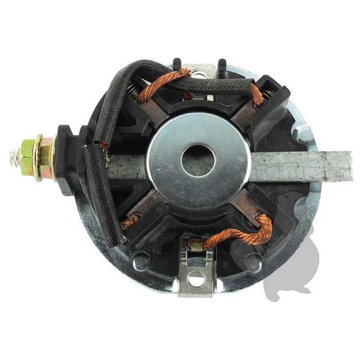 [37442] Carter arrière de démarreur adaptable TECUMSEH avec Charbons et Bague pour moteurs OHV110 OHV125 et, 5105916, 510-5916, 36959ET35899