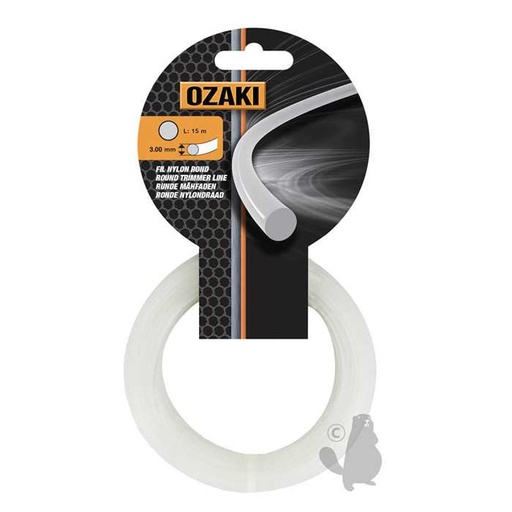 [151-1530] Anneau fil nylon OZAKI éco 3 0mm x 15m, 1511530, 151-1530