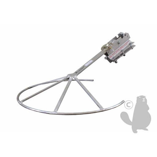 [162-0781] Entretoise rabattable diam 480 mm pour tête fil nylon sur débroussailleuses à  dos professionnelle, 1620781, 162-0781