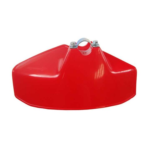 [162-0479] Carter de protection pour débroussailleuse livré avec inserts caoutchoucs pour adaptation sur tubes, 1620479, 162-0479