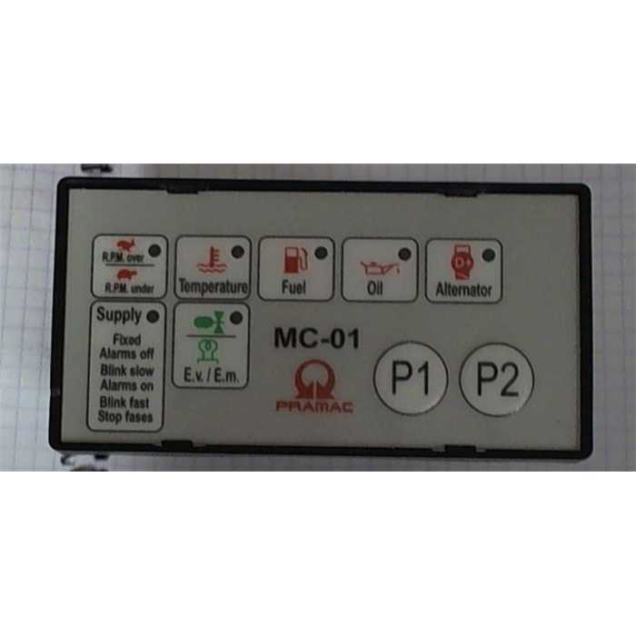 [G076400] Carte électronique de protection moteur MC-01 PRAMAC GBW22