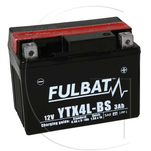 [0114-00401] Batterie FULBAT / Mod. : YTX4L-BS, 0114-00401