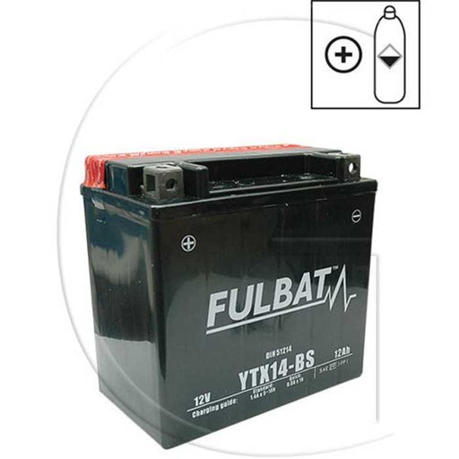 [0114-01403] Batterie FULBAT / Mod. : YTX14-BS, 0114-01403