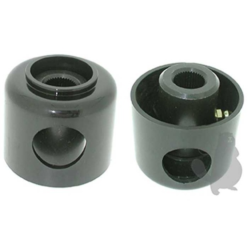 [650-3302] Coupleur darbre adaptable pour SCAG modèles: 36-48-52 et 61 avec graisseur, 6503302, 650-3302