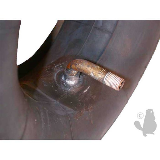 [740-8465] Chambre à  air SHAK valve coudée - Dimensions: 500-10, 7408465, 740-8465