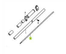 [41411-VF9-700] Arbre de transmission HONDA UMK431 - UMK422, 41411VF9700, 41411-VF9-700