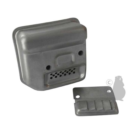 [1130-140-0600.] Echappement adaptable pour STIHL 018 - MS180.Remplace origine: 1130-140-0600., 5509631, 550-9631