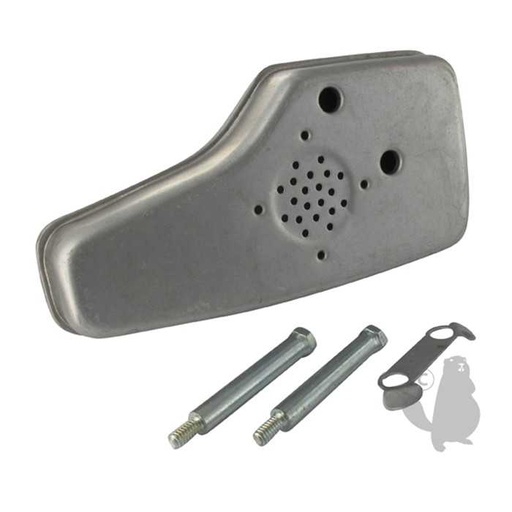 [496106] Echappement adaptable pour BRIGGS et STRATTON Quantum 4 5 et 5 ch. Remplace origine: 496106 49054, 5505591, 550-5591, 490547.