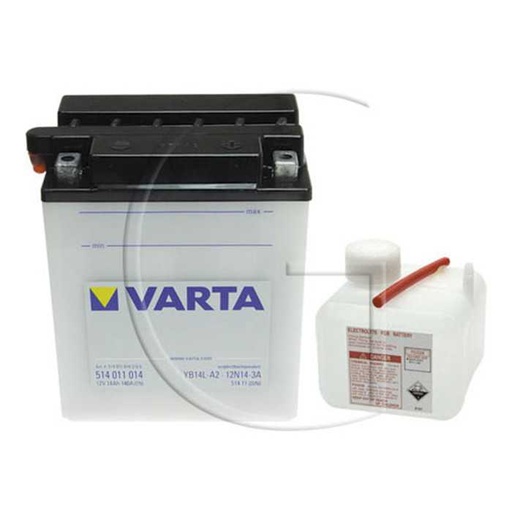 [514 011 014] Batterie VARTA / Mod. : YB14L-A2 / Orig. : 514 011 014, 1714-51411