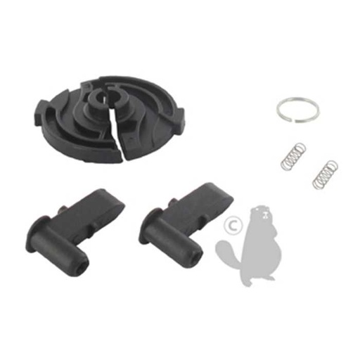 [492333] Kit cliquet de lanceur adaptable BRIGGS et STRATTON. Remplace origine: 492333, 5109522, 510-9522