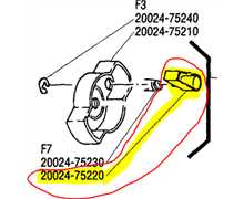 [20024-75220] Cliquet de lanceur Shindaiwa t27-t250, A514000120, A514-000120, 2002475220, P022-003120, 62035-75220