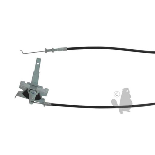 [81007099/0] Commande daccélération adaptable pour CASTELGARDEN. Remplace origine: 81007099/0 - Longueur gaine: 1, 6306645, 630-6645