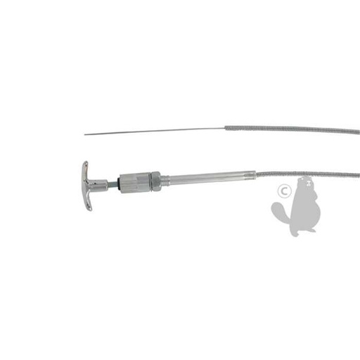 [630-6717] Commande daccélération adaptable universel à  tirette - Longueur cà¢ble:3200mm Longueur gaine: 3050m, 6306717, 630-6717