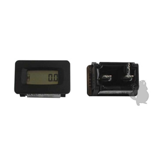 [110940X] Compteur d’heures digital pour montage sur tableau de bord. Adaptable. Remplace origine AYP/ROPER 110940X 169642 177501 532169642 532177501 et BRIGGS et STRATTON 5081 et 5081D., 9202515, 920-2515, 169642, 532169642, 177501, 5321