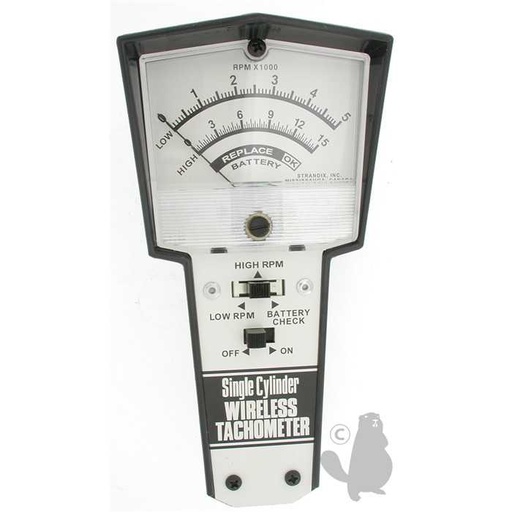 [920-6880] Compte-tours pour moteurs 2 et 4 temps de 0 à  15.000 tours sans aucun branchement lecture directe., 9206880, 920-6880