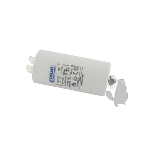 [240-2500] Condensateur électrique universel 35 uf. - Fixation M8 diam : 45 mm H: 94 mm, 2402500, 240-2500