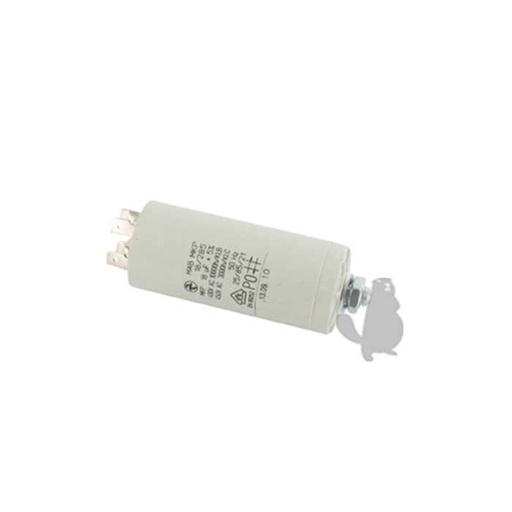 [240-2495] Condensateur électrique universel 18 uf - Fixation M8 diam : 40mm H: 70mm, 2402495, 240-2495