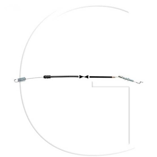 [81000669/0, 3810006] Cable d’embrayage MOUNTFIELD / Mod. : NP534TRH-BBC SP534-HW-BBC - Castel/Twincut/Lawnking PREMIUM5000ASP, 2828-13743