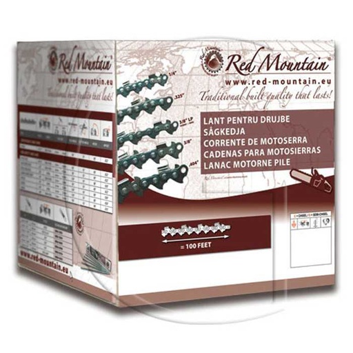[A363LM-100] Chaine tronçonneuse RED MOUNTAIN, A363LM-100
