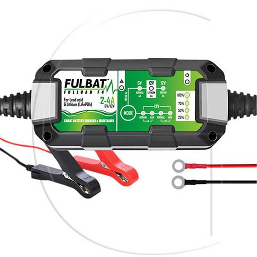 [4357-00940] Chargeur de batterie FULBAT / Mod. : FULLOAD F4, 4357-00940