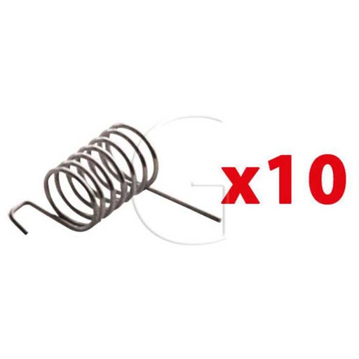 [Z0013018A] Choke return spring ZAMA / Mod. : C1M-FR1 C1M-H58 C3A-S25 C3A-S38 ... / Orig. : Z0013018A, 0013018