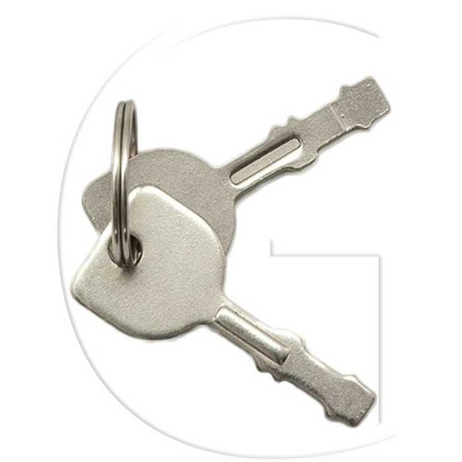 [0114-09667] Clé pour contacteur à clé , 0114-09667