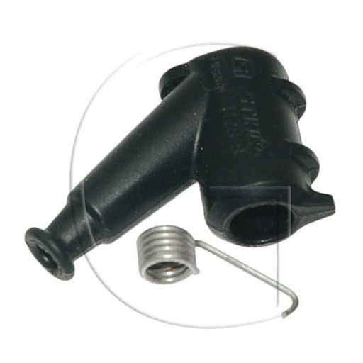 [11284051000, 412840] Connecteur de bougie STIHL / Mod. : 026 036 038 044 046 066 FS350 FS400 FS450 BR120 FT250 TS400, 3014-02573