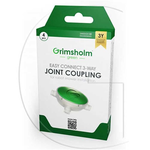 [0114-GR171] Connecteur articulé - 4pcs/pack GRIMSHOLM, 0114-GR171