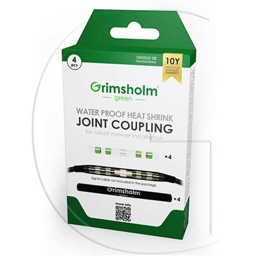 [0114-GR161] Couplage de joint thermorétractable - 4pcs/pack GRIMSHOLM, 0114-GR161