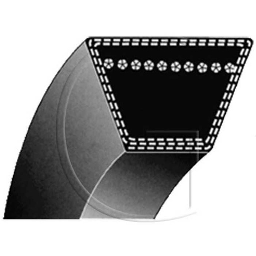 [2340-08251] Courroie MTD - YARDMAN / Mod. : Formula 107H GLX92RHL GLX92RHLK GLX92SHL GLX92SHL-SK GLX107SHL HE515, 2340-08251