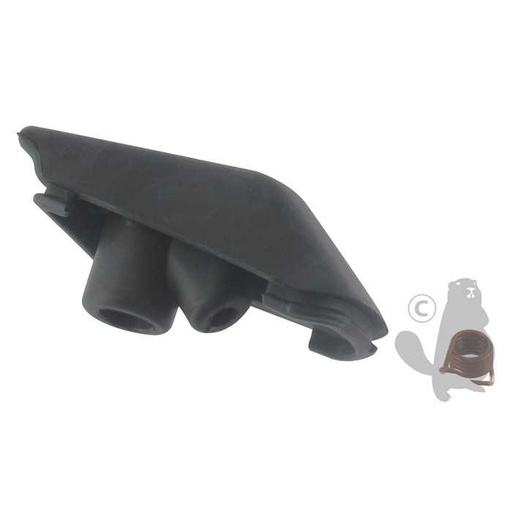 [21130-2082] Antiparasite / Connecteur de bougie pour moteurs KAWASAKI. Remplace origine 21130-2082 21169-2080., 2205777, 220-5777, 21169-2080.