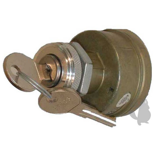 [230-0478] Contacteur universel à  clé 3 positions branchement à  4 Bornes diam : de montage:19 05mm., 2300478, 230-0478