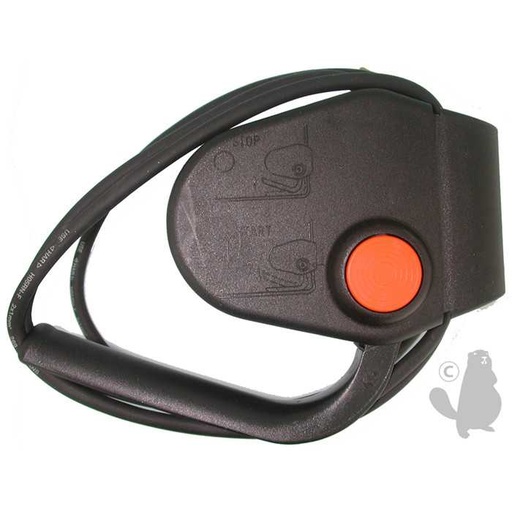 [240-0470] Contacteur de sécurité pour tondeuse électrique 12 A Max 2600 W. Cà¢ble H05RN- F 2 x 1 0 x 1 8m. I, 2400470, 240-0470