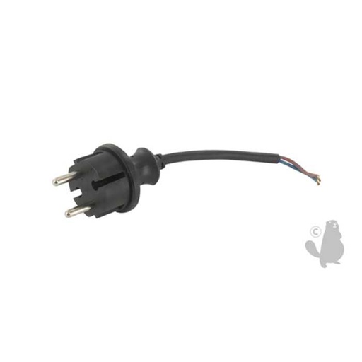 [4311215] Cordon électrique adaptable pour Wolf et Sabo - Longueur: 0 13 m. Remplace origine: 4311215, 2405965, 240-5965