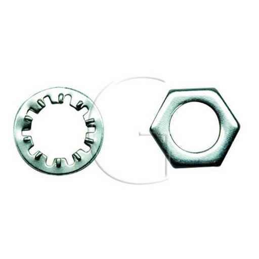 [3014-119WN] Écrou et rondelle , 3014-119WN