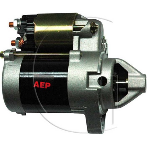 [21163-20] Démarreur électrique KAWASAKI / Mod. : John Deere AM108615 LX186 92-96 GT262 95-96 GT275 97-03 HD75 9, 0117-12430