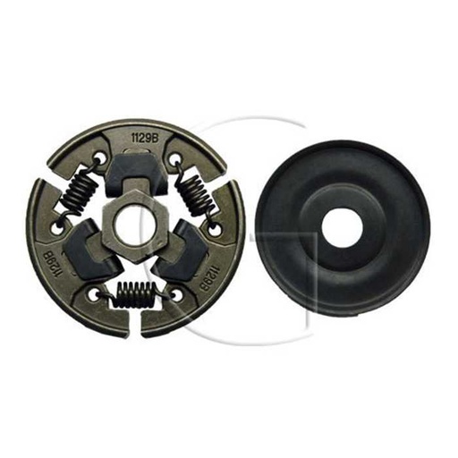 [11231602050] Embrayage STIHL / Mod. : 017 MS170 018 MS180 019T MS190T 021 MS210 023 MS230 025 MS250 / Or, 3037-07067