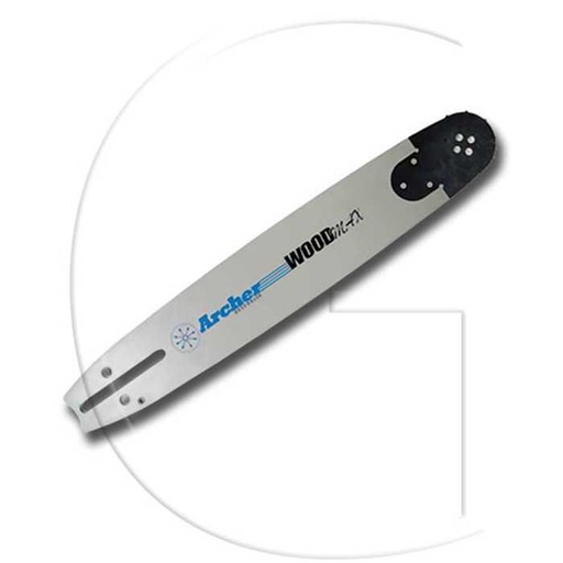 [14D0-WM-PO] GUIDE CHAiNE WOODMAX MINI RSN SOLIDE AL-KO / Mod. : E1200 1400E 1500E 2000 2300 E125 25A KE4000 KE, 14D0-WM-PO