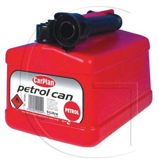 [0763-20005] Jerrycan en plastique - Rouge CARPLAN, 0763-20005