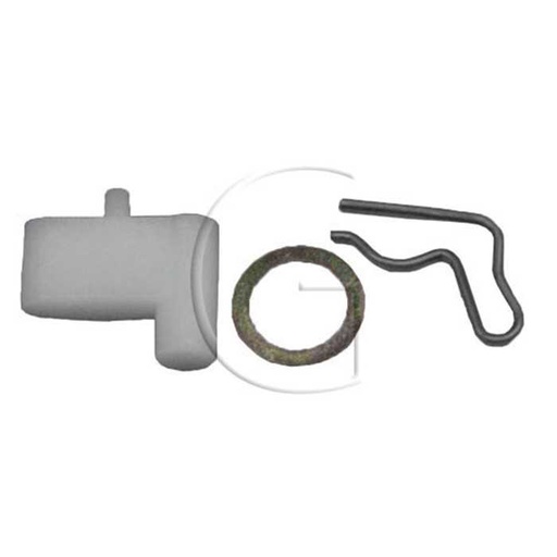 [41161957200] Jeu de cliquet rondelle et clip STIHL / Mod. : TS400 / Orig. : 41161957200, 3055-01697