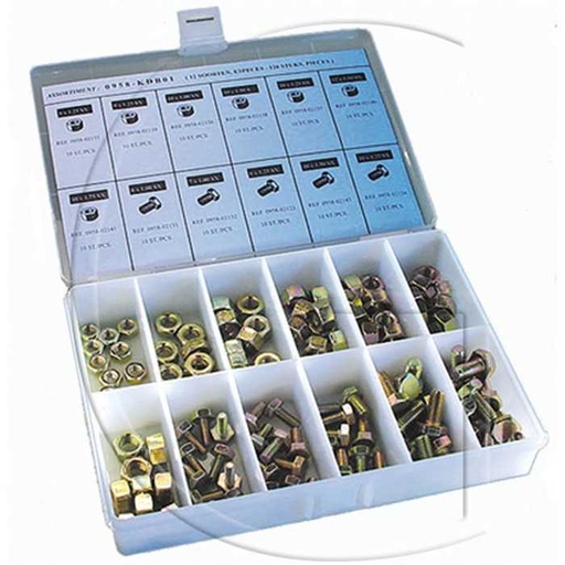 [0958-KDB01] Jeu de boulons et écrous , 0958-KDB01