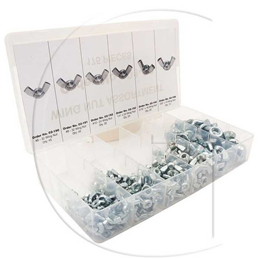 [0158-00020] Jeu d’écrous papillon , 0158-00020