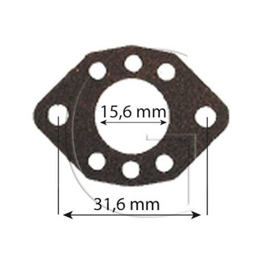 [16B-248, 9016028 WA] Joints d’admission carburateurs - moteur 2 temps, 1848-60028