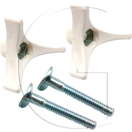 [5140690, 5140607-00] Kit vis de fixation FLYMO / Orig. : 5140690 5140607-00, 2831-FL198