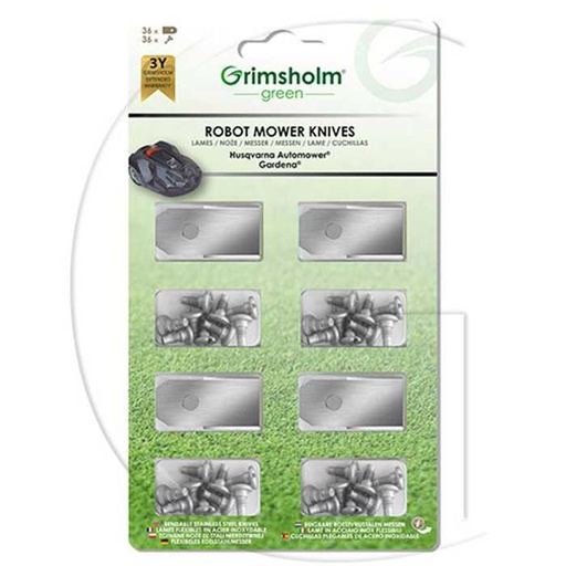 [2501-GR391] Lames pour tondeuse automatique, 2501-GR391