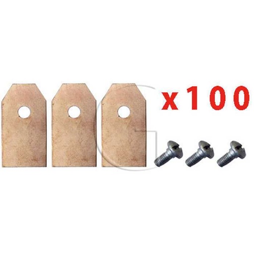 [535138701, 53513870] Lame tondeuse robot HUSQVARNA / Mod. : 305 308 320 305AC 308AC 320AC 330 ACX G1 G2 G210 G220 G2, 2501-AUT04