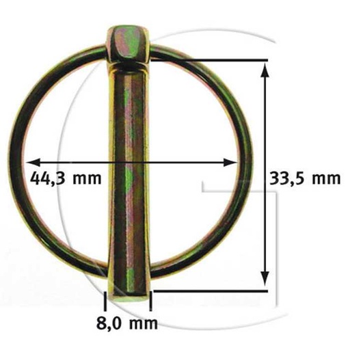 [2831-211YA] QUICK PIN / GOUPILLES , 2831-211YA