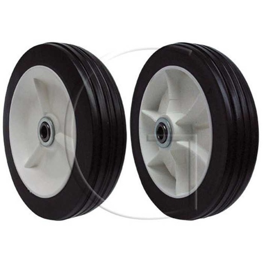 [079.29.915 -] Roue en plastique sur roulement, 2330-01376